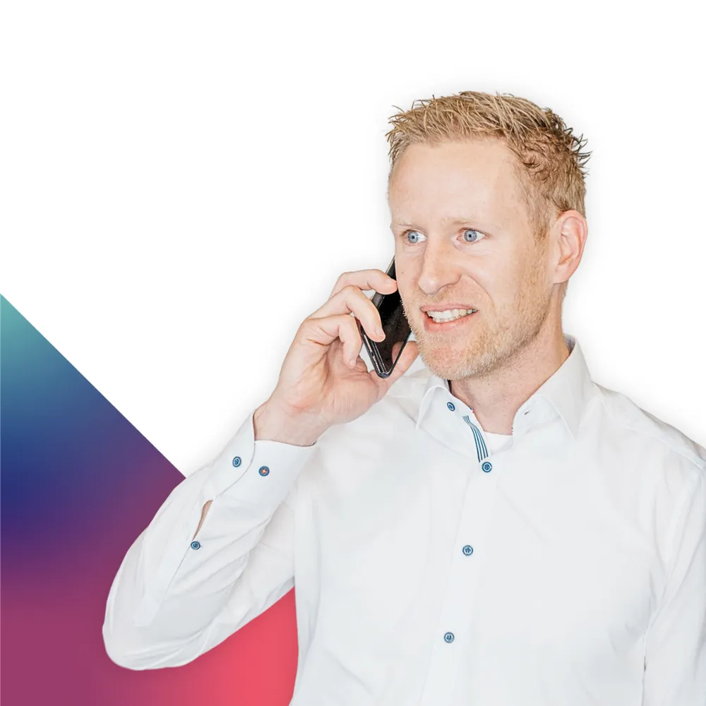 Oscar Boeder van Boeder Incasso over de samenwerking met UniProfs als IT-partner die snel schakelt.